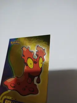 Mint/Nm Super Rare Pokemon Slugma 218 Silver Foil Topps Johto League Champions - Image 3