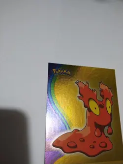 Mint/Nm Super Rare Pokemon Slugma 218 Silver Foil Topps Johto League Champions - Image 5