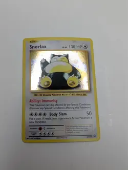 Pokemon Snorlax Promo Lot SM05 & XY179 Holo Cards NM - Image 2
