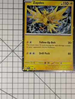 POKEMON Zapdos Promo 157 Surging Sparks Mint SVP - Image 5