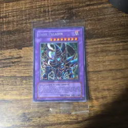 YU-GI-OH DARK PALADIN DMG-001 LIMITED EDITION SEALED TCG Secret Rare Promo Card - Image 1