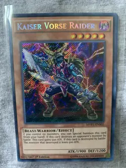 Yu-Gi-Oh! TCG Kaiser Vorse Raider The Dark Side of Dimensions Movie Pack Secret - Image 1