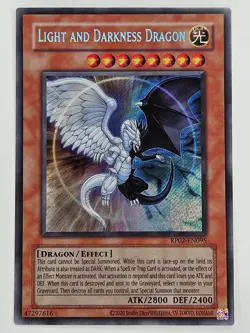 Yu Gi Oh - RP02-EN095 Light and Darkness Dragon - Secret Rare - Image 1