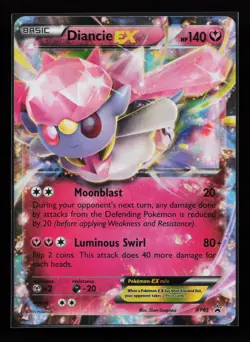 Diancie EX XY43 Promo XY Promos Pokemon Card - Image 1