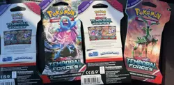 4pk pokemon Trading Card Game: Scarlet & Violet-Temporal Forces Sleeved Booster - Image 2
