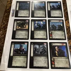 The Two Towers Lord of the Ring LOTR Decipher Unplayed Foil & Base Cards Lot 2 - Image 5