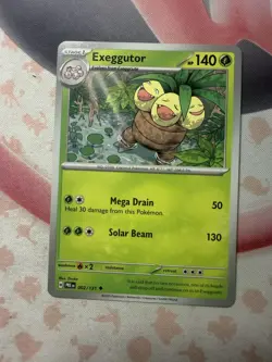 Exeggutor Uncommon SV: Prismatic Evolutions 002/131 NM English Pokemon Card - Image 1