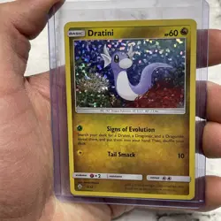 Dratini 9/12 McDonald's Collection 2018 Confetti Holo Promo 2018 Pokemon Card LP - Image 1