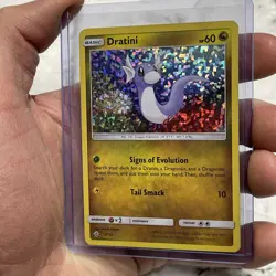Dratini 9/12 McDonald's Collection 2018 Confetti Holo Promo 2018 Pokemon Card LP - Image 2