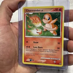 2007 POKEMON D & P SECRET WONDERS SET CHARMANDER CARD 82/132 NM Near Mint TCG - Image 2