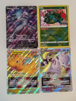 Pokemon Cards Full Art LOT x12 Cards VMAX Vstar V Radiant New Never Used NM - Image 2