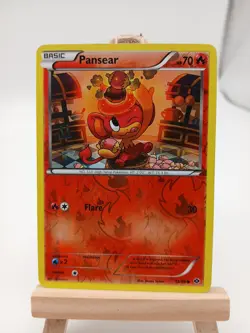 Pansear 15/99 - B&W Next Destinies - Common Reverse Holo LP Pokemon Card, 2012 - Image 1