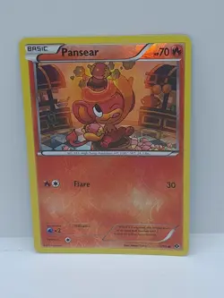Pansear 15/99 - B&W Next Destinies - Common Reverse Holo LP Pokemon Card, 2012 - Image 1