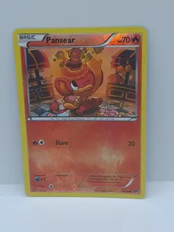 Pansear 15/99 - B&W Next Destinies - Common Reverse Holo LP Pokemon Card, 2012 - Image 2