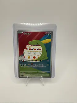 Pokemon Gulpin TCG 154/142 Sv07 Stellar Crown Illustration Rare Holo Card - Image 2