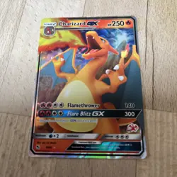Pokemon Card Charizard Gx 9/68 Hidden Fates Half Art - Image 2