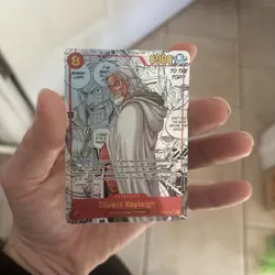 ONE PIECE Card Game Silvers Rayleigh (Manga Alt Art) OP08-118 SEC Two Legends - Image 3