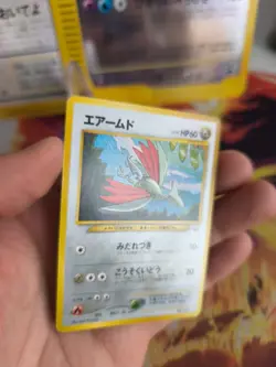 Pokemon Karte Card Panzaeron Skarmory Neo Revelation Promo Wotc japanese Exc-NM - Image 3