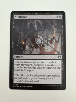 Victimize MTG Magic the Gathering Card NM Near Mint CMM - Image 1