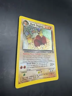 Pokemon TCG Dark Dugtrio 6/82 Team Rocket Rare Holo Card - Image 4
