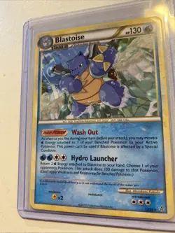 Blastoise 13/95 NM Non-Holo Rare HGSS Unleashed Pokemon Card. Fast Shipping! - Image 3