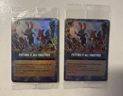 Lorcana Putting It All Together Disney Zootopia 2 Movie Promo Card Cinemark Set - Image 1