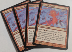 4x Desperate Ritual PLAYSET Champions of Kamigawa Regular - Image 1
