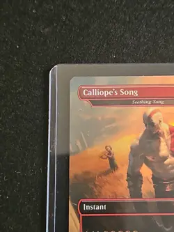 Calliope's Song MTG Secret Lair NM Foil - Image 2