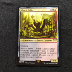Chaos Defiler: Universes Beyond: Warhammer 40000 - Regular MTG Rare tcg Card LP - Image 1