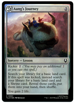 Aang's Journey - 0001 - Avatar: The Last Airbender TLA - MTG - NM/M - Image 1