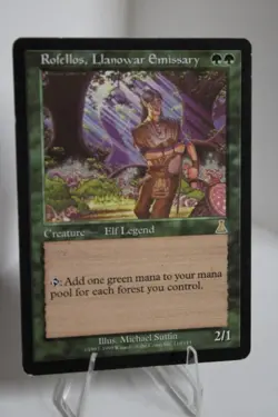 Rofellos, Llanowar Emissary 118 Urza's Destiny NM English 113 - Image 1