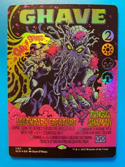 MTG 1x FOIL Ghave, Guru of Spores 1137 Secret Lair Drop Magic Gathering x1 NM - Image 1