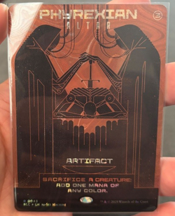 HALO FOIL - Phyrexian Altar Encyclopedia Of Magic MTG 0043 Secret Lair Countdown - Image 1