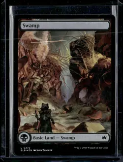 Swamp - 272 - Foil - BLB - NM - MTG Magic the Gathering - Image 1