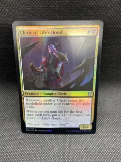 Cleric of Life's Bond 222/280 Zendikar Rising Foil - Image 1