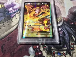 Pokemon Charizard EX XY121 Generations Full Art Black Star Promo PSA 8 - Image 2