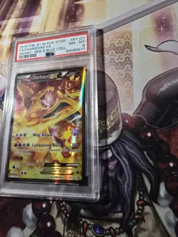 Pokemon Charizard EX XY121 Generations Full Art Black Star Promo PSA 8 - Image 4
