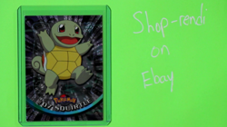 Squirtle #07 Textured Holo Foil, Vintage 1999 Topps Pokemon TV Animation Edition - Image 1
