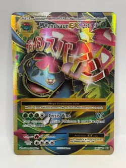 M Venusaur EX Pokemon TCG Evolutions 100/108 Ultra Rare - Image 3