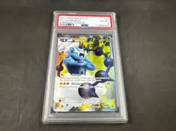 2011 POKEMON BLACK & WHITE THUNDURUS 97/98 EMERGING POWERS PSA 8 - Image 1