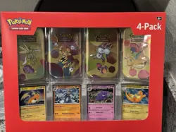 Scarlet & Violet 151 Mini Tins 4 Pack SAMS CLUB SEALED Pokemon TCG - Image 1