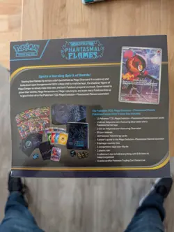 Phantasmal Flames Pokemon Center Elite Trainer Box ETB SEALED SHIPS FAST - Image 2