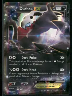 Darkrai EX 74/122 - Pokemon TCG BreakPoint Ultra Rare 2016 - Image 1
