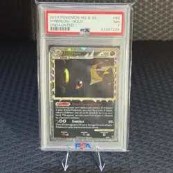 Umbreon (Prime) 86/90 Undaunted Holo PSA 7 Pokemon TCG - Image 1