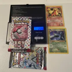 Pokemon 151 Heavy Sealed Booster Pack Bundle + Prismatic Evolutions Brand New - Image 1