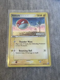Pokemon TCG VOLTORB 68/92 EX Legend Maker Stamp Reverse Holo LP+ - Image 1