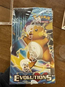 2016 Pokemon XY Evolutions Booster Box and Premium Acrylic Case. FACTORY SEALED! - Image 2