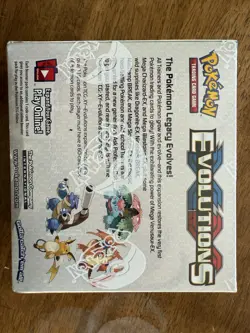 2016 Pokemon XY Evolutions Booster Box and Premium Acrylic Case. FACTORY SEALED! - Image 4