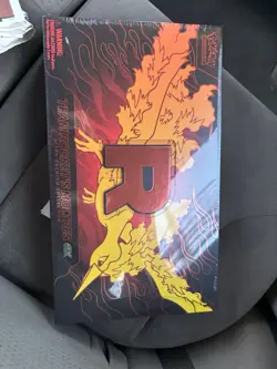 Pokemon TCG Team Rocket’s Moltres EX UPC Sealed In Hand - Image 2