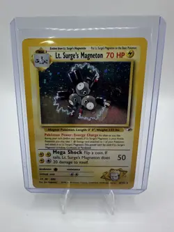Lt. Surge’s Magneton 8/132 Holo - Gym Heroes - Vintage 2000 - Pokemon TCG - Image 3